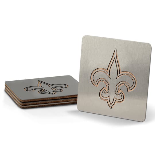 NFL Boasters, 4ct. By Youthefan in New Orleans Saints | 4" x 4" | Michaels®